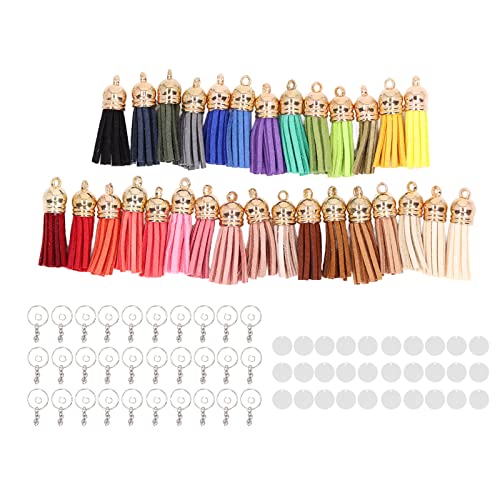 LIZEALUCKY Acrylschlüsselkettenblanks glatte Kanten DIY Reißverschluss ziehen Dekoration 30 Sätze LIZEALUCKY Acrylschlüsselkettenblanks glatte Kanten DIY Reißverschluss ziehen Dekoration 30 Sätze von LIZEALUCKY