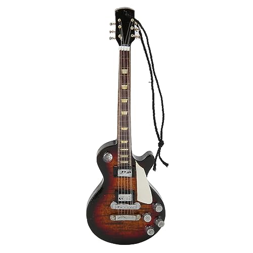 Miniatur E -Gitarrenmodell Exquisite Holzgitarren -Ornament Musikfestival Hochzeitsfeier Dekor Dekor Miniatur E -Gitarrenmodell Exquisite Holzgitarren -Ornament Musikfestival Hochzeitsfeier Dekor Dekor von LIZEALUCKY