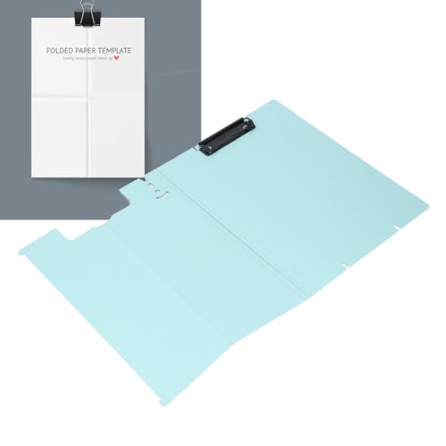 Plastik -Clip -Boards, stehende Zwischenablage Desktop A4 Dokumenthalter Schülern Stehen Schreiben Zeichnungsklemme Schreibbrett für Büro, Schule, Zeichnung, Krankenhaus (Blau) von LIZEALUCKY