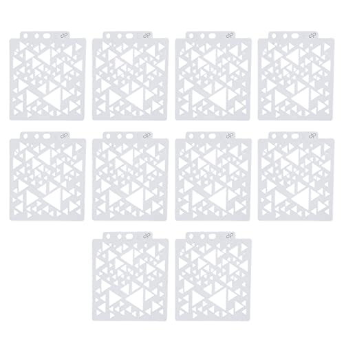 Schablone wiederverwendbare Hollow Glossy Pet DIY Card Making Supplies Handwerksbegeisterte Schablone wiederverwendbare Hollow Glossy Pet DIY Card Making Supplies Handwerksbegeisterte von LIZEALUCKY