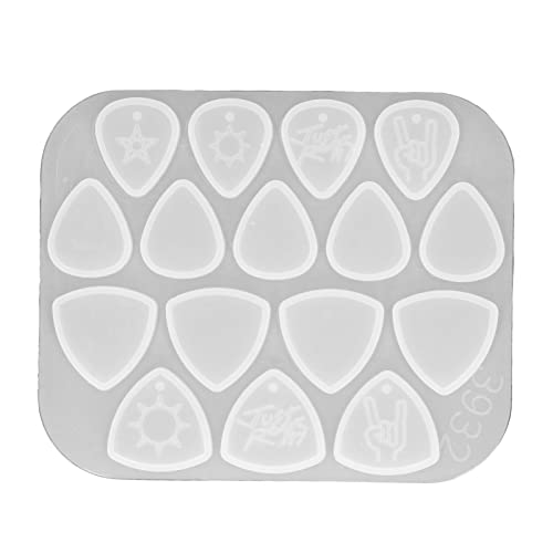 Silikonform wiederverwendbares Mehrzweck -Dreieck -Gitarren -Picks DIY -Form für Musikliebhaber geeignet Silikonform wiederverwendbares Mehrzweck -Dreieck -Gitarren -Picks DIY -Form für Musikliebhaber geeignet von LIZEALUCKY