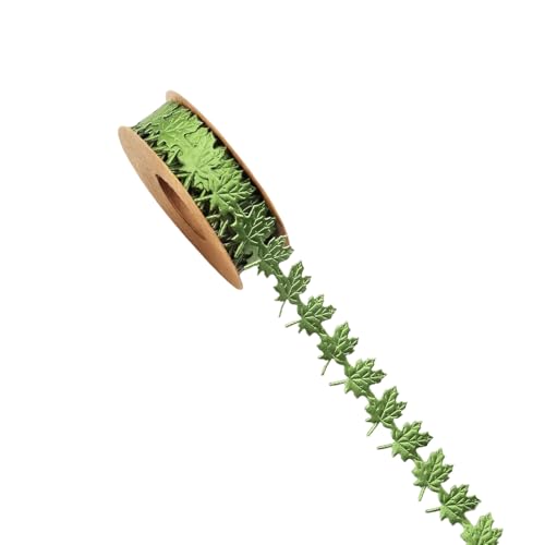 3 Rollen Blattbänder Bastelbänder Grün Orange Dekorative Bänder Herbstbänder für Thanksgiving Dekorationen 3 Rollen Blattbänder Bastelbänder Grün Orange Dekorative Bänder Herbstbänder für Thanksgiving Dekorationen von LIbgiubhy