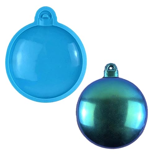 3 Stile Silikon Runde Anhängerform Weihnachtsserie Epoxidharz Form Schlüsselanhänger Schmuck für Weihnachten Handwerk von LIbgiubhy