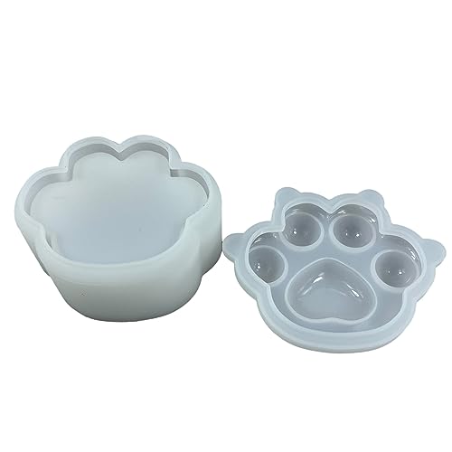 3D-Pfoten-Behälter, Silikonform, Epoxidharz, Aufbewahrungsbox, Werkzeug, Gipsherstellung, Zubehör, antihaftbeschichtet 3D-Pfoten-Behälter, Silikonform, Epoxidharz, Aufbewahrungsbox, Werkzeug, Gipsherstellung, Zubehör, antihaftbeschichtet von LIbgiubhy