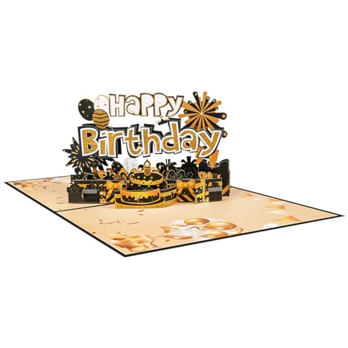 3D-Popup-Geburtstagskarten, Pop-Up-Geburtstagskarten, Happy Birthday-Karten, 3D-Geburtstagskarten mit Umschlag für Erwachsene und Kinder 3D-Popup-Geburtstagskarten, Pop-Up-Geburtstagskarten, Happy Birthday-Karten, 3D-Geburtstagskarten mit Umschlag für Erwachsene und Kinder von LIbgiubhy