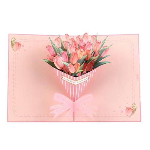 3D Popup Karten Tulpen Blumenstrauß Popup Geburtstagskarte Popup Grußkarten Karten für Valentinstag Muttertag 3D Popup Karten Tulpen Blumenstrauß Popup Geburtstagskarte Popup Grußkarten Karten für Valentinstag Muttertag von LIbgiubhy