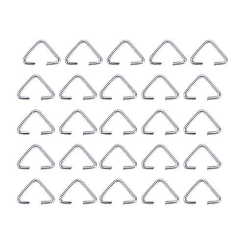 600 Stück Edelstahl Dreiecke Bügel Offene Ringe Verbinder für handgefertigte Ohrringe, Armbänder und Halsketten Set 600 Stück Edelstahl Dreiecke Bügel Offene Ringe Verbinder für handgefertigte Ohrringe, Armbänder und Halsketten Set von LIbgiubhy