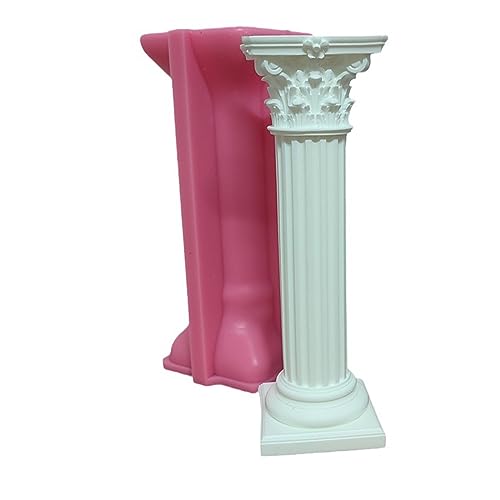 Handgefertigter Kerzenständer, römische Säule für Beton-Ornamente, Epoxidharz-Halter, Silikonformwerkzeuge Handgefertigter Kerzenständer, römische Säule für Beton-Ornamente, Epoxidharz-Halter, Silikonformwerkzeuge von LIbgiubhy