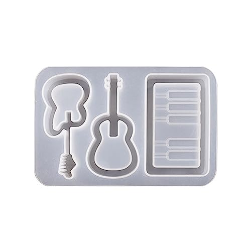 Instrumenten-Notiz-Silikonform, Epoxidharz, Schmuck, Anhänger, Werkzeuge, Schlüsselanhänger, Formherstellung von LIbgiubhy