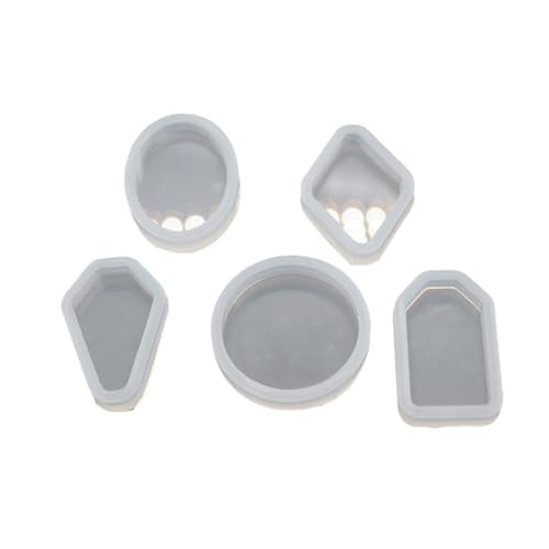 Kristall-Epoxidharz-Ohrringe, Schmuckformen, hängende Anhänger, Dekoration, mehrere Stile, unregelmäßige Silikonform Kristall-Epoxidharz-Ohrringe, Schmuckformen, hängende Anhänger, Dekoration, mehrere Stile, unregelmäßige Silikonform von LIbgiubhy