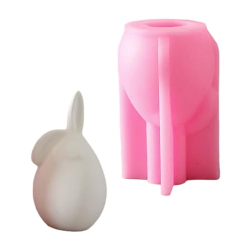LIbgiubhy 3D-Hasen-Formen, handgefertigt, Silikon, Ornament-Formen, Tierformen, Gießformen für Zuhause, Tischdekoration LIbgiubhy 3D-Hasen-Formen, handgefertigt, Silikon, Ornament-Formen, Tierformen, Gießformen für Zuhause, Tischdekoration von LIbgiubhy