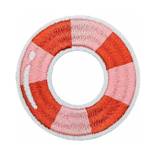 LIbgiubhy Bestickter Aufnäher zum Aufbügeln mit Strandmotiven, bestickt, zum Aufbügeln, für Kleidung, Jacken von LIbgiubhy