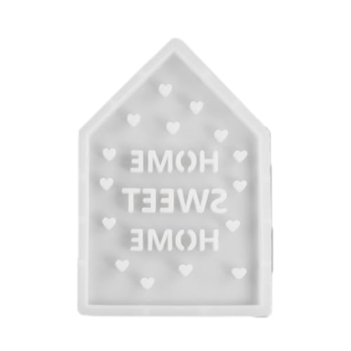 LIbgiubhy Casting Love House Silikon-Ornamentformen, Gießformen, handgefertigt, Epoxidharz, Bastelbedarf von LIbgiubhy