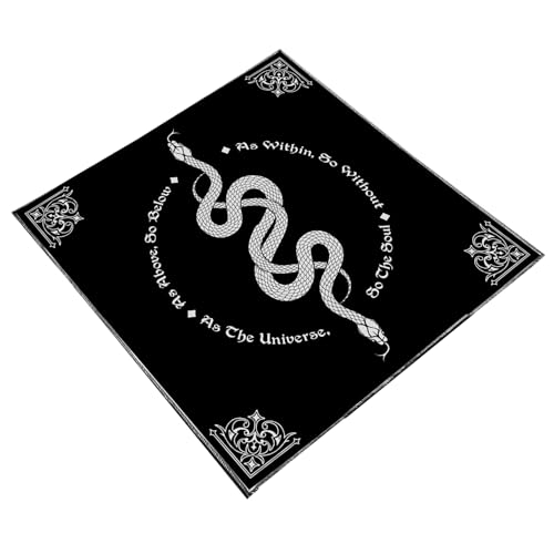 LIbgiubhy Eleganter Tarottischabdeckung Dekorative Tarots Fabric Astrologys Table Deckmantel Für Psychische Lesungen Und Kristall LIbgiubhy Eleganter Tarottischabdeckung Dekorative Tarots Fabric Astrologys Table Deckmantel Für Psychische Lesungen Und Kristall von LIbgiubhy