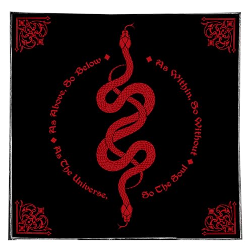 LIbgiubhy Eleganter Tarottischabdeckung Dekorative Tarots Fabric Astrologys Table Deckmantel Für Psychische Lesungen Und Kristall LIbgiubhy Eleganter Tarottischabdeckung Dekorative Tarots Fabric Astrologys Table Deckmantel Für Psychische Lesungen Und Kristall von LIbgiubhy