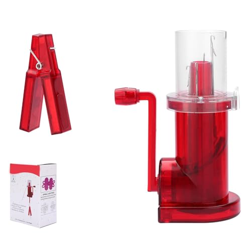LIbgiubhy Haushaltshandspule Strickmaschine Strickmühle mit Kurbel Strickmühle Handbetriebene Strickmaschine Nähzubehör von LIbgiubhy