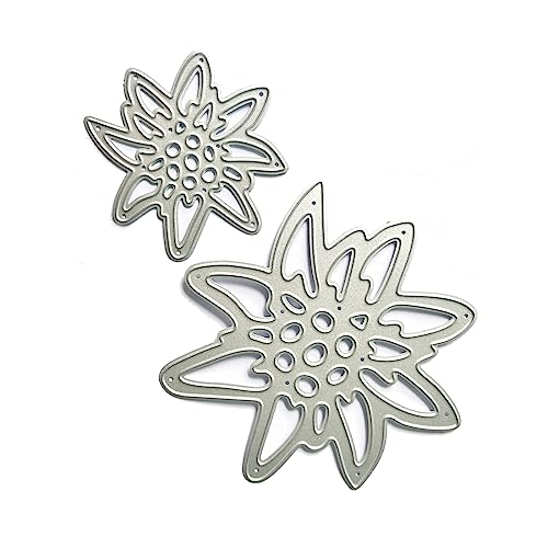 LIbgiubhy Metall-Stanzformen, Blumen-Stanzformen, Schablonen für Scrapbooking, Alben, Papierkarten, Prägung von LIbgiubhy