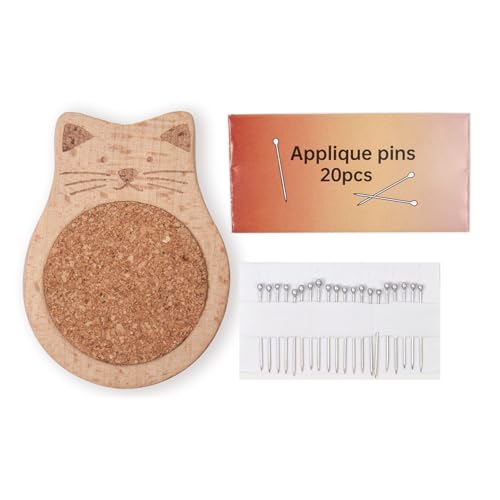 LIbgiubhy Nadelhalter mit Tiermotiv, Holz, Nadelkissen, Nähnadel-Organizer für Näharbeiten, Kleidung, Holznadelhalter LIbgiubhy Nadelhalter mit Tiermotiv, Holz, Nadelkissen, Nähnadel-Organizer für Näharbeiten, Kleidung, Holznadelhalter von LIbgiubhy