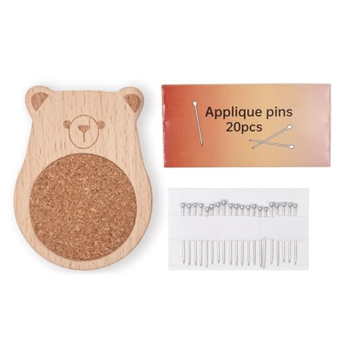 LIbgiubhy Nadelhalter mit Tiermotiv, Holz, Nadelkissen, Nähnadel-Organizer für Näharbeiten, Kleidung, Holznadelhalter LIbgiubhy Nadelhalter mit Tiermotiv, Holz, Nadelkissen, Nähnadel-Organizer für Näharbeiten, Kleidung, Holznadelhalter von LIbgiubhy
