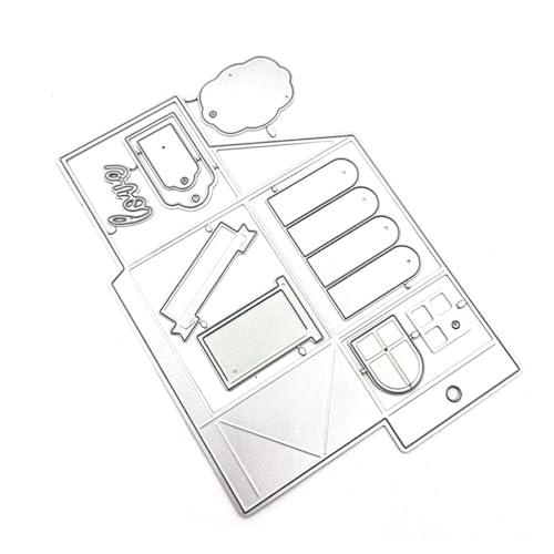 LIbgiubhy Stanzschablone, Prägeschablone, Metall-Stanzformen, Sammelalben, Alben, Papier, Karten, Dekorationen, Formen LIbgiubhy Stanzschablone, Prägeschablone, Metall-Stanzformen, Sammelalben, Alben, Papier, Karten, Dekorationen, Formen von LIbgiubhy