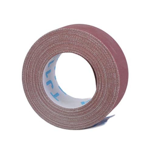 Langlebige Schleifpapierrolle zum Entfernen von Rost und Oberflächen, Nachbearbeitung, Schleifpapierrolle, breite Anwendung, 25 mm x 6 m von LIbgiubhy