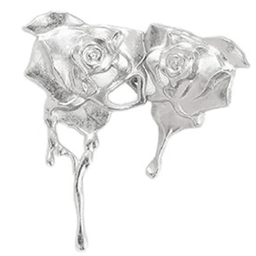 Mädchen-Rosen-Form, Schnalle, Metallknöpfe, Jeans, Taillenverlängerung, verstellbar, Demontage, Nähknöpfe für Kleidung Mädchen-Rosen-Form, Schnalle, Metallknöpfe, Jeans, Taillenverlängerung, verstellbar, Demontage, Nähknöpfe für Kleidung von LIbgiubhy