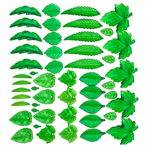 Multistyle Green Blatt Anhänger Klare Acrylperlen Schmuckversorgungen Für Handgefertigte Schmuckdesignprojekte von LIbgiubhy