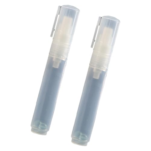 Nachfüllbarer leerer Farbstift, transparenter Stift, Acryl, leere Marker, 8 mm, flache Spitze, leerer Stift zum Schreiben, Zeichnen, Skizzieren, 2 Stück Nachfüllbarer leerer Farbstift, transparenter Stift, Acryl, leere Marker, 8 mm, flache Spitze, leerer Stift zum Schreiben, Zeichnen, Skizzieren, 2 Stück von LIbgiubhy
