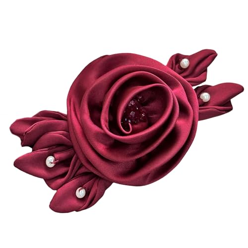 Perlen, Rose, Seidenblume für Handarbeit, Projekte, Materialien, Kits für Hochzeitskleid, formelle Kleider, Stirnband, Mütze, zum Aufnähen auf Applikationen Perlen, Rose, Seidenblume für Handarbeit, Projekte, Materialien, Kits für Hochzeitskleid, formelle Kleider, Stirnband, Mütze, zum Aufnähen auf Applikationen von LIbgiubhy