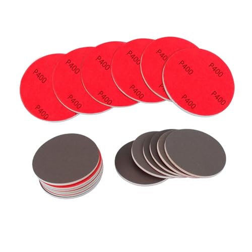 Runde Schleifpads für effiziente Oberflächen, Glätten und Polieren von Holz, Metall, Schleifschwämme, 20 Stück von LIbgiubhy