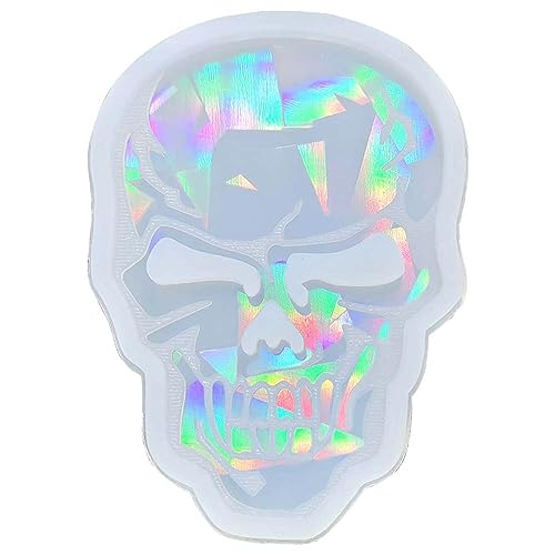Schmuckgussform in Totenkopf-Form, Silikonform für Halsketten, Schlüsselanhänger, Ohrringe, Anhänger von LIbgiubhy