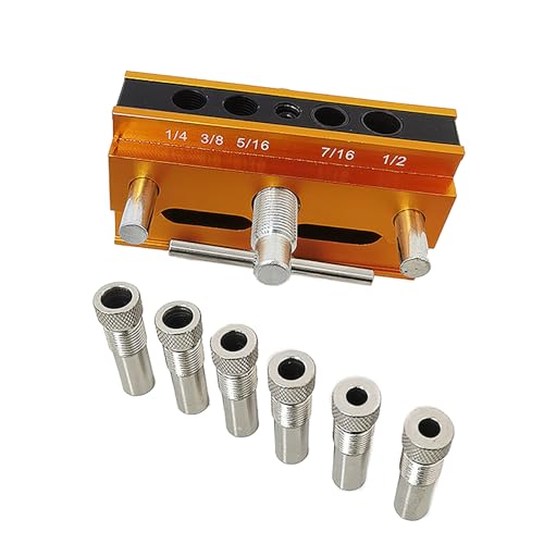 Selbstzentrierende Dübelvorrichtungs-Kits, Bohrvorrichtung für gerade Löcher, Joiner-Set, Bohrführung, Elektrowerkzeug, Zubehörvorrichtungen Selbstzentrierende Dübelvorrichtungs-Kits, Bohrvorrichtung für gerade Löcher, Joiner-Set, Bohrführung, Elektrowerkzeug, Zubehörvorrichtungen von LIbgiubhy