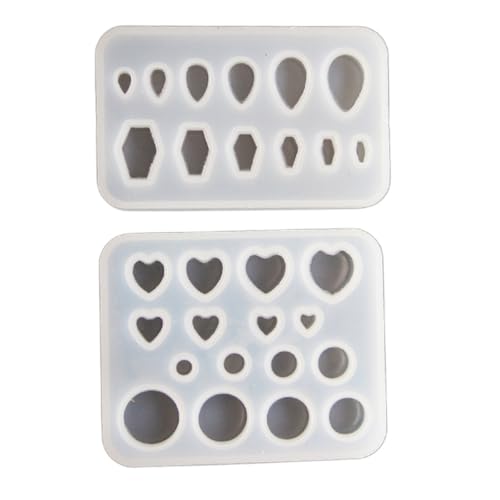 Set mit 2 auffälligen Gothik-Ohrringen, Ohranhänger, Silikonformen, Piercing, Ohrschmuck, Schmuck-Werkzeug Set mit 2 auffälligen Gothik-Ohrringen, Ohranhänger, Silikonformen, Piercing, Ohrschmuck, Schmuck-Werkzeug von LIbgiubhy