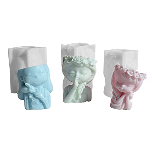 Silikonform aus Kunstharz, Gips, Blumentopf, für Mädchen, Epoxidharz, Gießformen für Schmuck, Aufbewahrungsbox Silikonform aus Kunstharz, Gips, Blumentopf, für Mädchen, Epoxidharz, Gießformen für Schmuck, Aufbewahrungsbox von LIbgiubhy