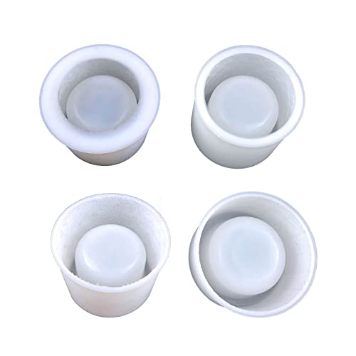 Silikonform für Gips, Blumentopf, runde Epoxidharz-Gussformen für DIY-Schmuck, Aufbewahrungsbox von LIbgiubhy