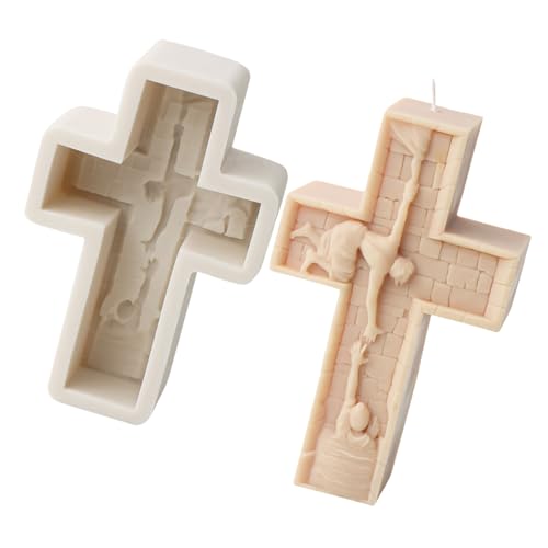 Silikonform zur Herstellung von Seifen, religiöses Thema, Bastelform, geeignet für verschiedene Anlässe von LIbgiubhy