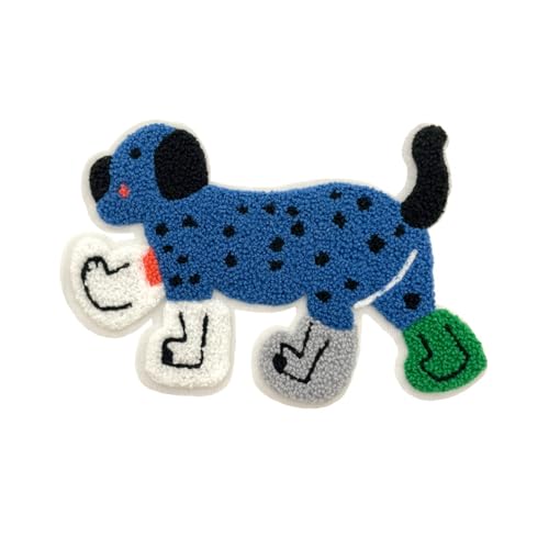 Stickerei Terry Stoffhundflecken Für Bastelhaarclip Projekt Stirnband Hund Applikationen Kopfbedeckung Kleidung Dekore von LIbgiubhy
