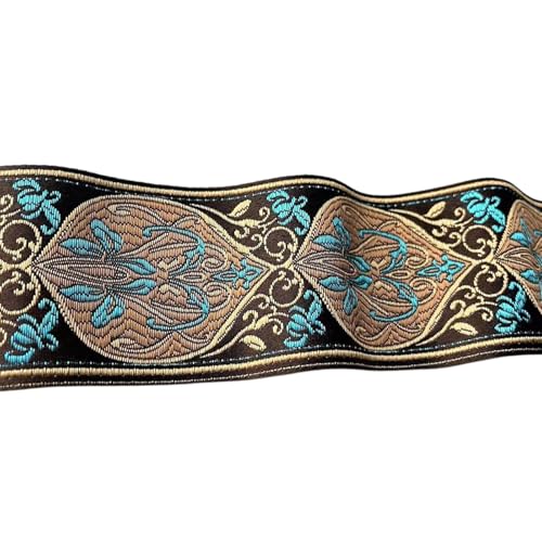 Stoffband im Vintage-Stil, zum Nähen, Basteln, gewebtes Band für Kleidung, Dekoration, 4,8 m Stoffband im Vintage-Stil, zum Nähen, Basteln, gewebtes Band für Kleidung, Dekoration, 4,8 m von LIbgiubhy