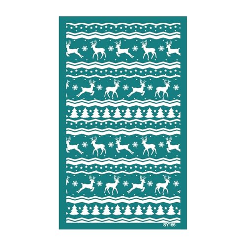 Weihnachts-Siebdruck-Schablonen, wiederverwendbar, Siebdruck-Schablonen, Malvorlagen für Ohrringe, Schmuck, Dekoration Weihnachts-Siebdruck-Schablonen, wiederverwendbar, Siebdruck-Schablonen, Malvorlagen für Ohrringe, Schmuck, Dekoration von LIbgiubhy