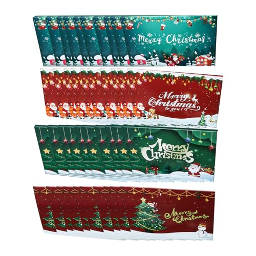 Weihnachtskartensammlung, Festival-Grußkarten-Sortiment mit Weihnachtsthema für gemeinsame Urlaubsstimmungen von LIbgiubhy
