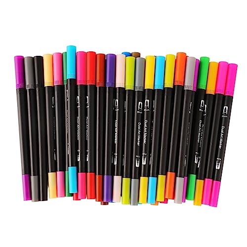 LJCM Doppelend-Marker, flexibel, Aquarell-Pinsel-Marker, Stifte-Set, 36 Farben für Kinder, Farbmalerei LJCM Doppelend-Marker, flexibel, Aquarell-Pinsel-Marker, Stifte-Set, 36 Farben für Kinder, Farbmalerei von LJCM