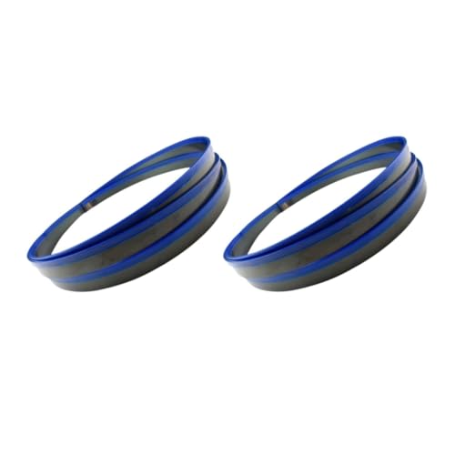 2 Stück Bandsägeblatt 2820 x 19 x 0,62 mm 4 TPI 111 x 3/4 x 0,025 Zoll Bandsägeblätter for Schneiden von gefrorenem Fleisch aus Metall 2 Stück Bandsägeblatt 2820 x 19 x 0,62 mm 4 TPI 111 x 3/4 x 0,025 Zoll Bandsägeblätter for Schneiden von gefrorenem Fleisch aus Metall von LJFMDLN