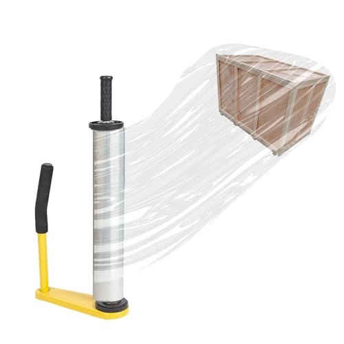 LJLAO Stretchfolien-Wickelmaschine, Tisch-Stretch Aus Edelstahl, Korrosionsschutz, Rutschfester Griff, Zweiwege-Zahnung, Geeignet Für Folien Bis 50 cm Stretchfolie,A LJLAO Stretchfolien-Wickelmaschine, Tisch-Stretch Aus Edelstahl, Korrosionsschutz, Rutschfester Griff, Zweiwege-Zahnung, Geeignet Für Folien Bis 50 cm Stretchfolie,A von LJLAO