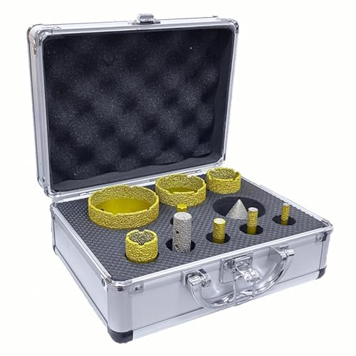 Vakuumschweißdiamantkernbohrschneider, Gelötete Set 6-65mm M14 Chip Entfernung for Holz PVC Fliesen Stein Mit Box Vakuumschweißdiamantkernbohrschneider, Gelötete Set 6-65mm M14 Chip Entfernung for Holz PVC Fliesen Stein Mit Box von LKAMCBZMF