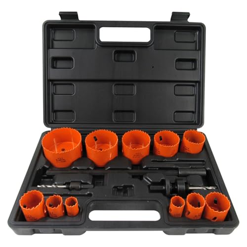 Vakuumschweißdiamantkernbohrschneider, Lochöffner-Set aus Legierung, Durchmesser 19–76 mm, maximale Schnitttiefe 32 mm, sechseckiger, rutschfester Bohrgriff, Vakuumschweißdiamantkernbohrschneider, Lochöffner-Set aus Legierung, Durchmesser 19–76 mm, maximale Schnitttiefe 32 mm, sechseckiger, rutschfester Bohrgriff, von LKAMCBZMF