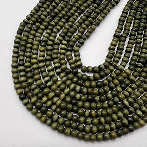 1 Strand Dark Green Cat's Eye 85 Pieces Approx Beads Size 4mm Shape Round Cut Smooth Making, Beading & Craft Supplies 7$ST03D80 1 Strand Dark Green Cat's Eye 85 Pieces Approx Beads Size 4mm Shape Round Cut Smooth Making, Beading & Craft Supplies 7$ST03D80 von LKBEADS