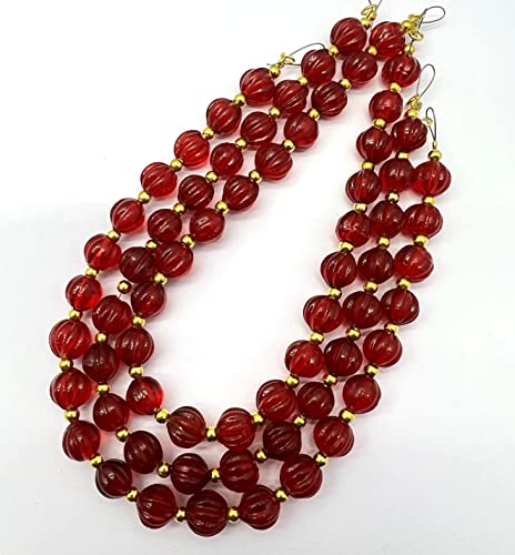 1 Strand Hessonite Garnet Quartz 22 Pieces Approx Beads Size 8mm Shape Melon Cut Carvin Making, Beading & Craft Supplies 7$ST03D97 1 Strand Hessonite Garnet Quartz 22 Pieces Approx Beads Size 8mm Shape Melon Cut Carvin Making, Beading & Craft Supplies 7$ST03D97 von LKBEADS