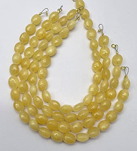 1 Strand Yellow Calcite Quartz 21 Pieces Approx Beads Size 10x8mm Shape Oval Cut Smooth Making, Beading & Craft Supplies 7$ST03D109 1 Strand Yellow Calcite Quartz 21 Pieces Approx Beads Size 10x8mm Shape Oval Cut Smooth Making, Beading & Craft Supplies 7$ST03D109 von LKBEADS