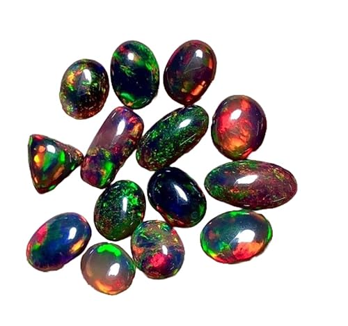 10x12MM Ethiopian Black Opal,5Pcs Cabochon AAA Quality Ethiopian Black Opal,5Pcs Mix Cabochon Ethiopian Opal Cabochon Natural welo opal multi fire opal loose Gemstone For Jewelry Making OPAL-6729 10x12MM Ethiopian Black Opal,5Pcs Cabochon AAA Quality Ethiopian Black Opal,5Pcs Mix Cabochon Ethiopian Opal Cabochon Natural welo opal multi fire opal loose Gemstone For Jewelry Making OPAL-6729 von LKBEADS