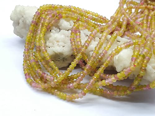AAA+ Bio-Watermelon Tourmaline Jade Faceted Rondelle Beads, 4 mm 15 inch strand, Multi Tourmaline Gemstone Beads For Necklace & Bracelet Jewelry Making Craft April_18_04-2030 AAA+ Bio-Watermelon Tourmaline Jade Faceted Rondelle Beads, 4 mm 15 inch strand, Multi Tourmaline Gemstone Beads For Necklace & Bracelet Jewelry Making Craft April_18_04-2030 von LKBEADS